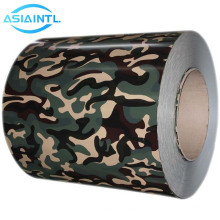 Camouflage de bobine en aluminium Colon de camouflage de 0,3 mm de bobines en aluminium avec prix compétitif